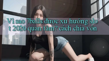 Vì sao 7balls được xu hướng slot 2026 quan tâm cách chia vốn