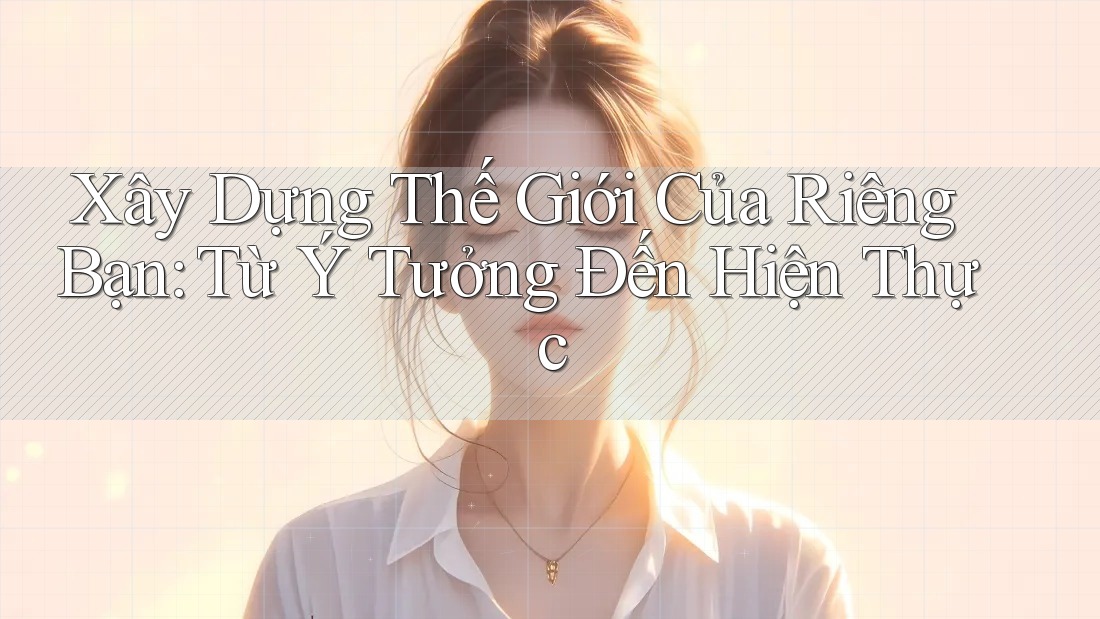 Xây Dựng Thế Giới Của Riêng Bạn: Từ Ý Tưởng Đến Hiện Thực Xây Dựng Thế Giới Của Riêng Bạn: Từ Ý Tưởng Đến Hiện Thực